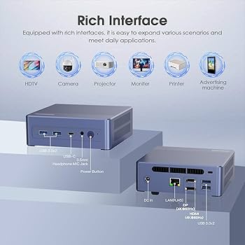 ミニPC Intel N95 Amazon.com: MINIHYPER N95 Mini PC,Intel 12th N95 (up to 3.4